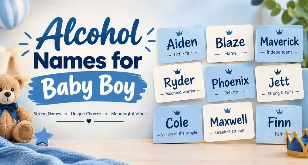 alcohol names for boy