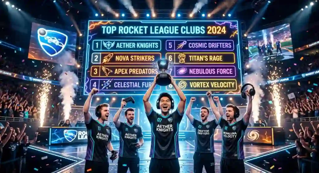 cool club names for rocket league