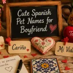 cute spanish pet names for boyfriend