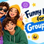funny names for a group of 4