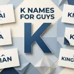 k names for guys