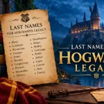last names for hogwarts legacy