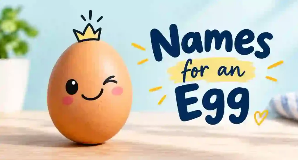 names for an egg
