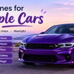names for purple cars