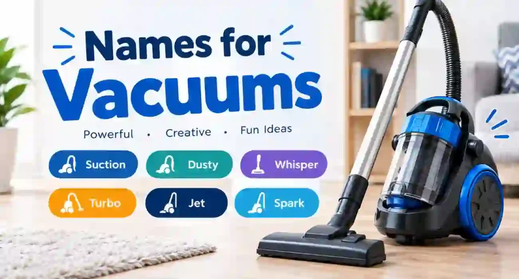 names for vacuums