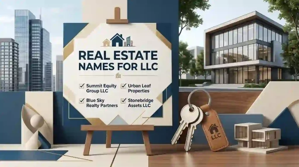 real estate names for llc