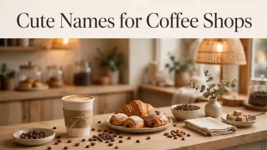 cute names for coffee shops