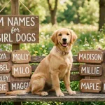 m names for girl dogs