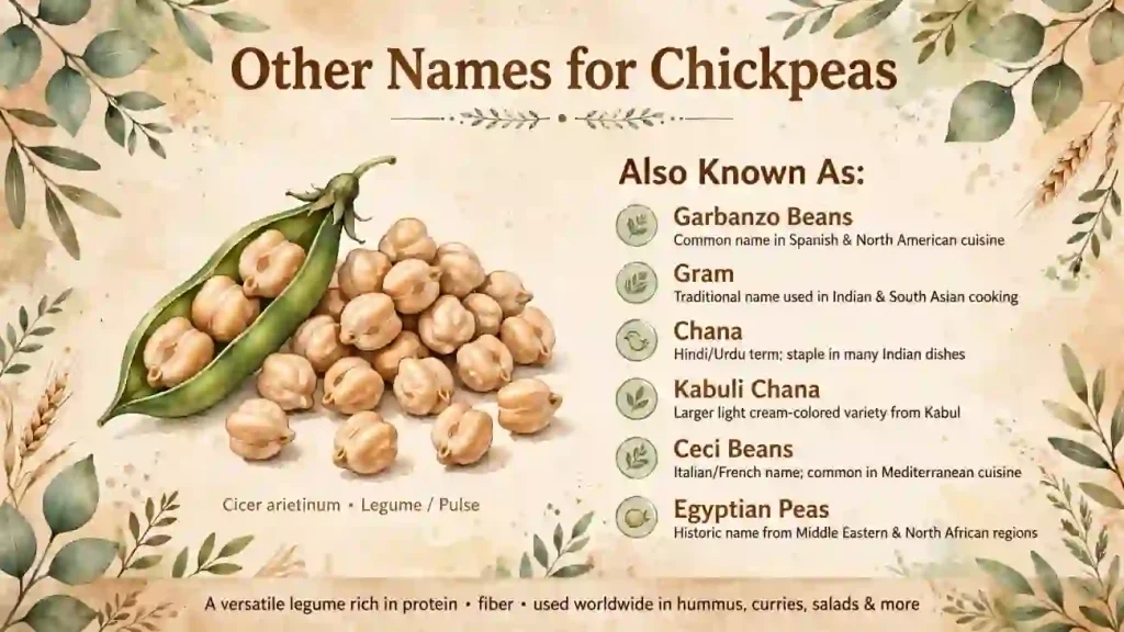 other names for chickpeas