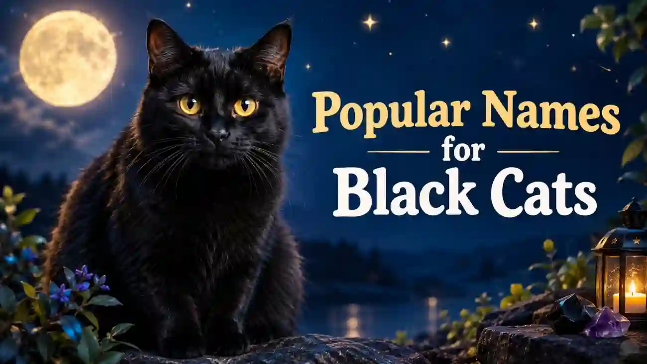 popular names for black cats